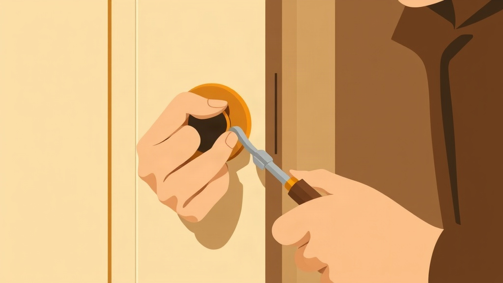 Ouverture de porte sans dégât